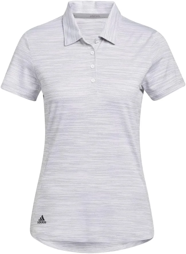 adidas Women's Space Dye Golf Polo Shirt