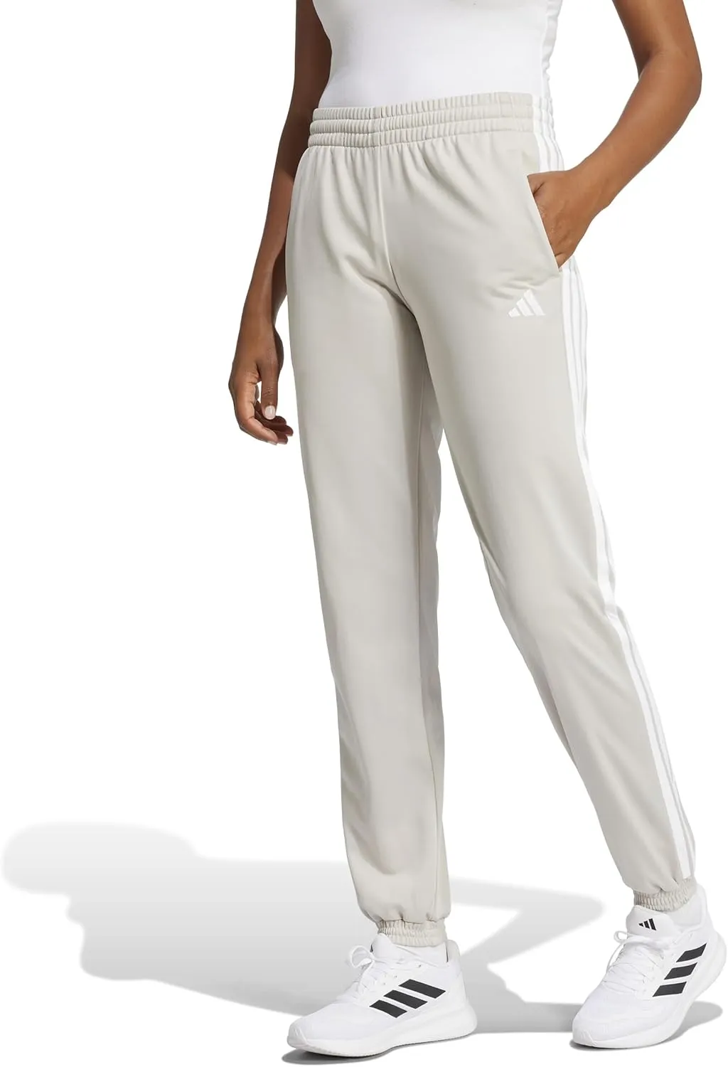 adidas Women's Tricot 3-Stripes Track Pants