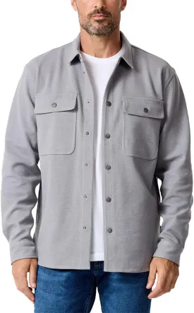 INTO THE AM Men's Sierra Shirt Jacket S - 4XL Twill Casual Fall Fashion Long Sleeve Button Up