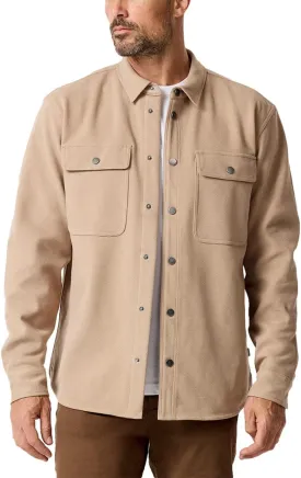 INTO THE AM Men's Sierra Shirt Jacket S - 4XL Twill Casual Fall Fashion Long Sleeve Button Up