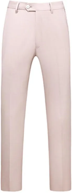 Mens Slim Fit Golf Pants Stretch Flat Front Straight Leg Chinos Dress Pant Big and Tall Casual Wrinkle Free Suit Pant