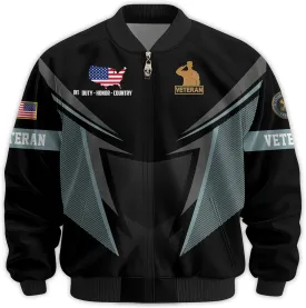 Proudly Served Veterans Jacket, Veterans Day Jacket, Military Jackets for Men, Veteran Gifts for Men, Ideal 4th of July Gifts